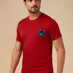 CASUALBUD Graphic Printed Round Neck Training or Gym Tshirt-picture-32
