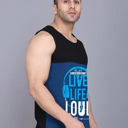 SLOWLORIS Pack Of 2 Pure Cotton Innerwear Vests image 3