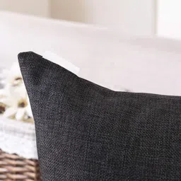 Khooti Black Square Cushion Covers image 5