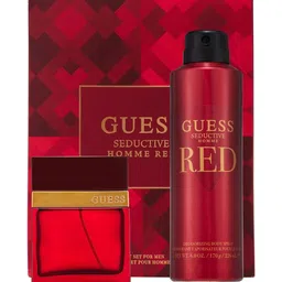 GUESS Men Set Of 2 Seductive Homme Red Eau De Toilette- 50 ml & Body Spray- 170 g-image-20