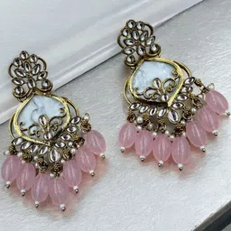 KADY Gold Plated Classic Chandbalis image 3