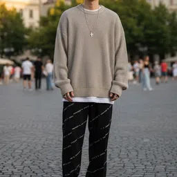 HERE&NOW Men Woollen Pullover-picture-23