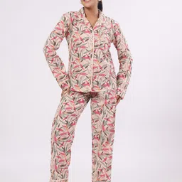 SANSKRUTIHOMES Women Tropical Night suit SE-NSP-564-Multi-picture-14