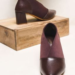 Froh Feet Women Solid Regular Block Heels Pumps-picture-33