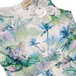 Gini and Jony Tropical Print Fit & Flare Dress image 3