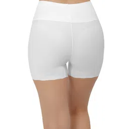 Bella Voste Pack Of 2 Boyshorts Briefs PT-1627-White-White-M image 4