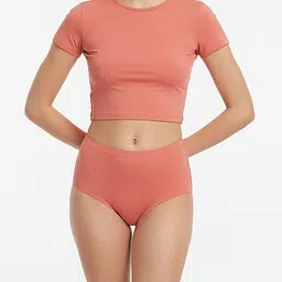 FiveFlag Pure Combed Cotton Mid-Rise Hipster Briefs-image-40