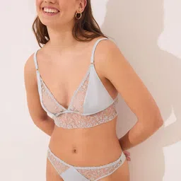 women'secret Floral Lace Thong Briefs-picture-40