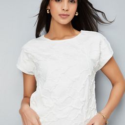max Women Self Design Extended Sleeves Top-picture-12