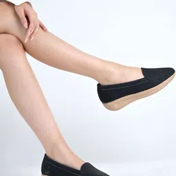 Shoetopia Women Textured Loafers-picture-43