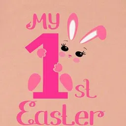 Arvesa My First Easter Printed Bodysuit image 2