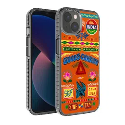 DailyObjects Orange & Blue Sirf Tum Truckback iPhone 13 Back Case-picture-11