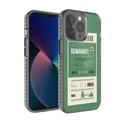 DailyObjects  Green & White Guwahati City Tag Printed iPhone 13 Pro Phone Case-picture-30