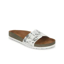 MOZAFIA Women Open Toe Flats with Bows image 2