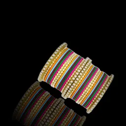 RENOY Set Of 32 Beaded Bangles-picture-21