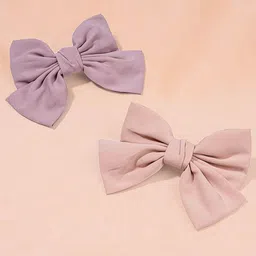 HAIR DRAMA CO. Women Set of 2 Assorted Hair Bows-picture-37