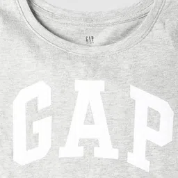 GAP Girls Logo Printed Pure Cotton T-shirt image 2