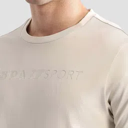 USPA Sport Men Typography Printed T-shirt image 4