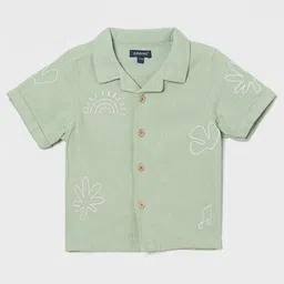 Juniors by Lifestyle Boys Conversational Printed Cotton Shirts-picture-17