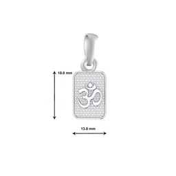 AKSHAT SAPPHIRE Square Pendants image 2