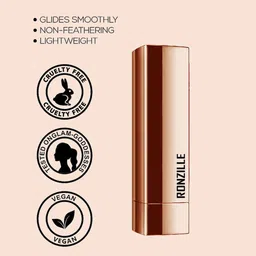 Ronzille Non Drying Long Stay Creamy Matte Lipstick 4.5 g - Shade 14 image 2