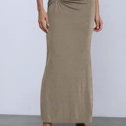 StyleCast x Revolte Women Straight Maxi Skirt-image-8