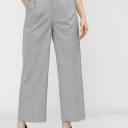 Tokyo Talkies Women Flared Pleated Trousers-picture-26