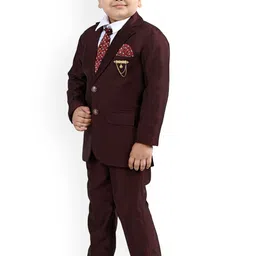 Sangria Boys Single-Breasted Pant Suit image 5