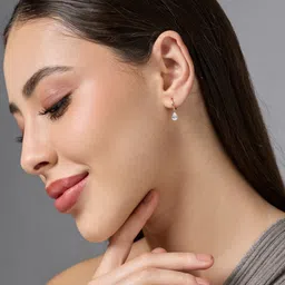 Kushal's Fashion Jewellery Gold-Plated Circular Hoop Earrings-picture-12