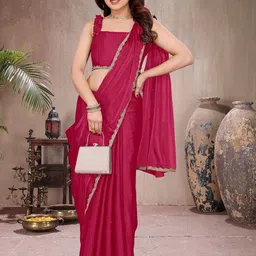 ROOP SUNDARI SAREES Beads And Stones Tissue Saree-image-16