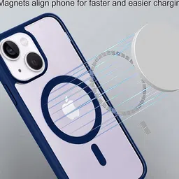 Karwan Solid Printed iPhone 14 Back Case Mobile Accessories image 4