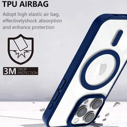 Karwan Solid Printed iPhone 15 Pro Back Case Mobile Accessories image 4