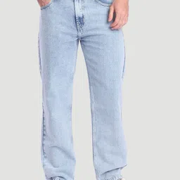 Bene Kleed Men Relaxed Fit Mid-Rise Light Fade Cotton Jeans-picture-16