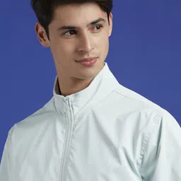 Pepe Jeans Men Mock Collar Printed Casual Bomber Jacket image 5