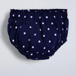 hopscotch Pure Cotton Schiffli Casual Dress with Bloomer image 4