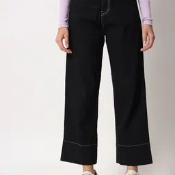 Kotty Women Wide Leg High-Rise Stretchable Jeans-picture-25