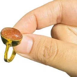 GenZcomplex Gold-Plated Brass Finger Ring-picture-30