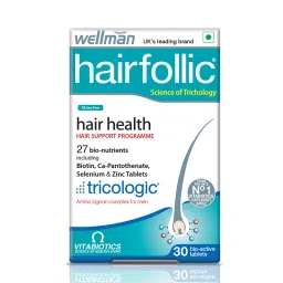 Wellman HairFollic- Hair Supplements (30 Vitamin & Minerals).-picture-14