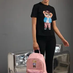 HAMSTER LONDON Printed PU Structured Fashion-picture-58