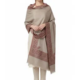 Vrinde Women Ethnic Motifs Embroidered Pashmina Shawl-picture-41