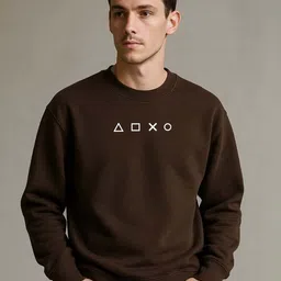 Organic Chics Men Printed Sweatshirt image 3