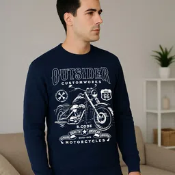 R.Code by The Roadster Life Co. Men Printed Sweatshirt-picture-16