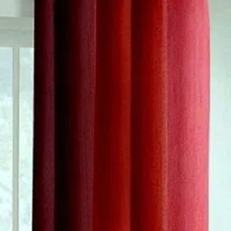 BELLA TRUE Red & Pink Colourblocked Door Curtains-picture-15