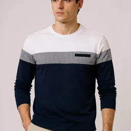 FASHIUM Men Colourblocked Pockets T-shirt-picture-19