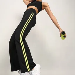 Arbiter Collection Striped High Rise Ankle Length Tights image 5