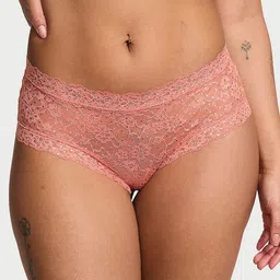 Victoria's Secret The Lacie Shimmer Lace Cheeky Brief - 112630647A3M-image-32