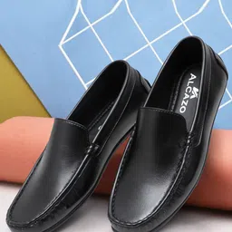 ALCAZO Men Colourblocked Slip-On Sneakers-picture-18