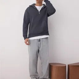 Trendyol Men Hooded Long Sleeves Pullover Sweatshirt-picture-29