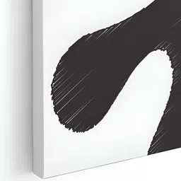 nestroots White & Black Canvas Wall Paintings image 2