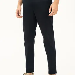 The Pant Project Men Stormguard Black Water Repellent Slim Fit Stretch Chinos image 2